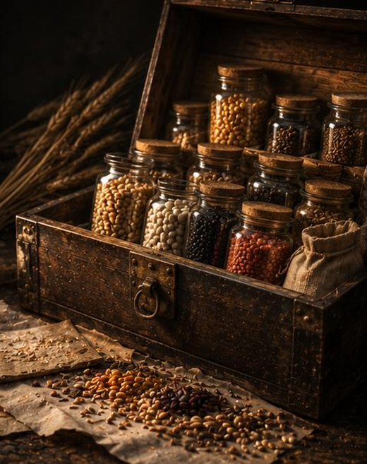 Collection de graines anciennes