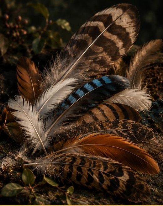 Assortiment de plumes