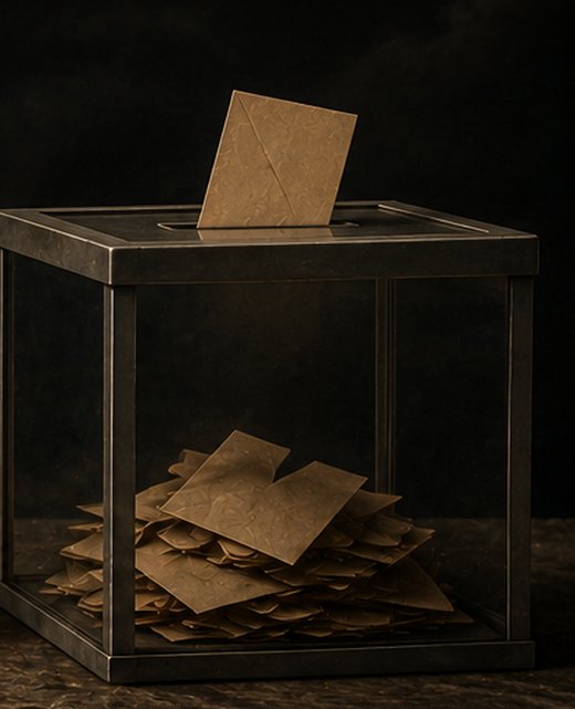 Urne électorale ancienne